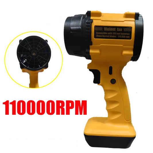 Soplador Turbojet – ¡Potencia extrema para una limpieza sin esfuerzo!