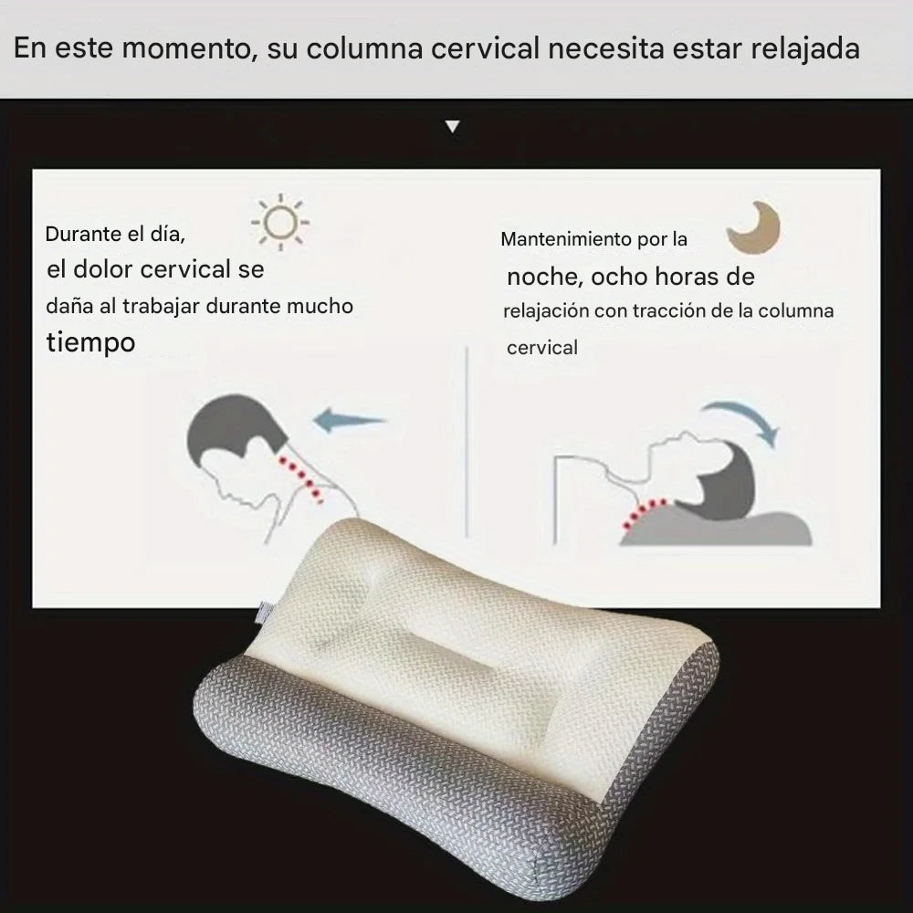 Almohada Ortopédica 2D – Duerme Mejor, Despierta Sin Dolor