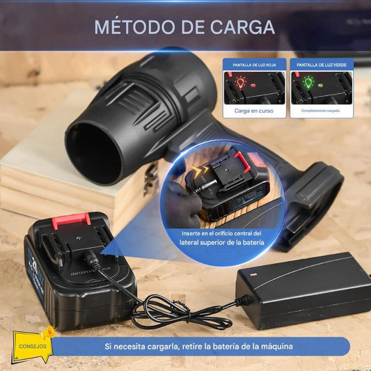 Soplador Turbojet – ¡Potencia extrema para una limpieza sin esfuerzo!